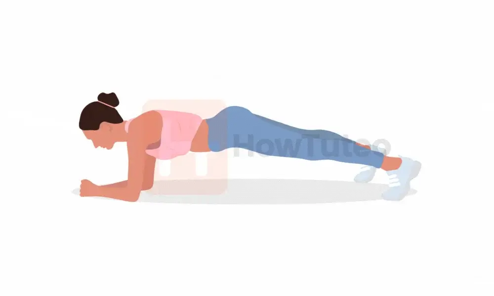 Best ab exercises at home with no equipment - Plank