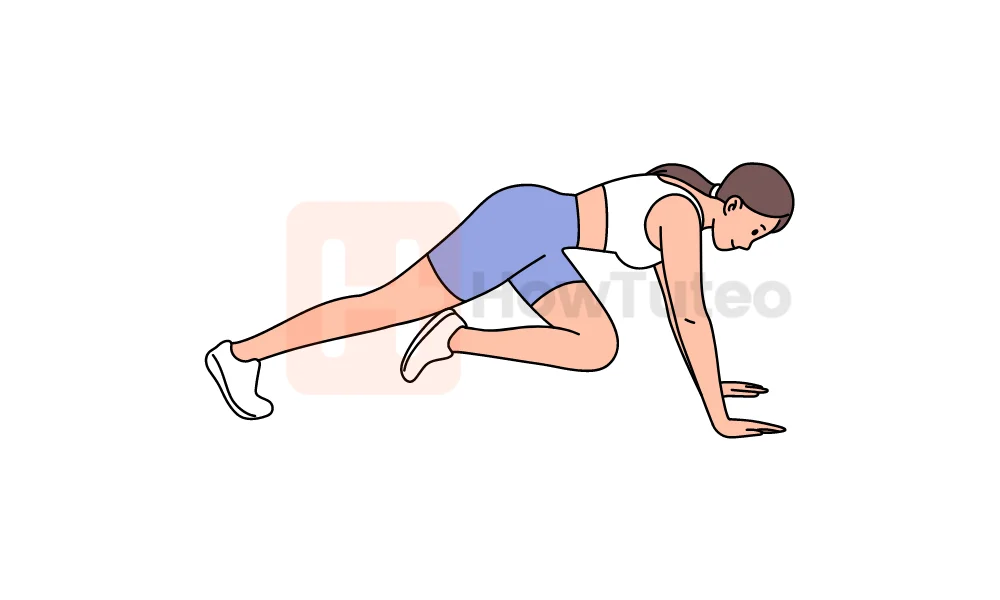 Best ab exercises at home with no equipment - Mountain climber