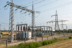 Grid congestion substation transmission line